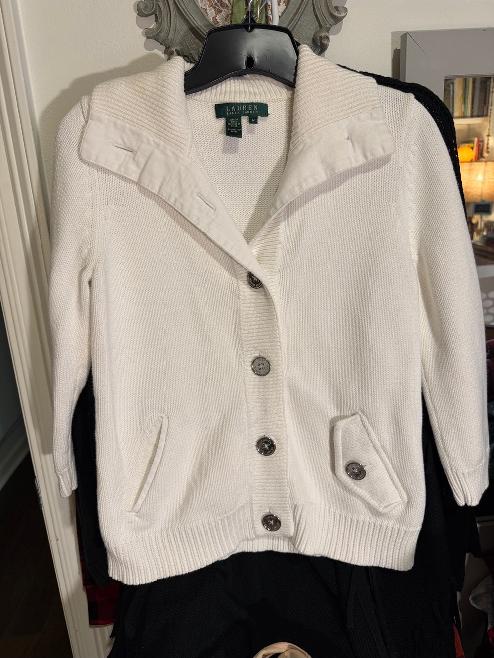White shirt, long sleeve button up